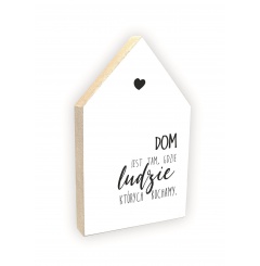 Domek stojący 03 - Dom jest tam, gdzie ludzie - HS/03/1392