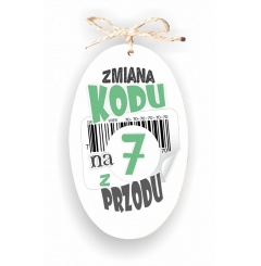 Zawieszka Elipsa 01 - Zmiana kodu na 7 z przodu! - E/01/1265