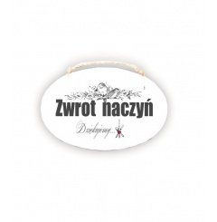 Zawieszka Elipsa 01 - Zwrot naczyń... - E/01/462B