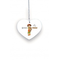 Zawieszka Serce 02 - Kocham Cię, Dziadziu (dziewczynka)... - S/02/296