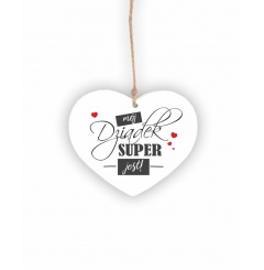 Zawieszka Serce 02 - Mój dziadek super jest! -  S/02/1289