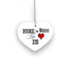 Zawieszka Serce 03 - Home is where... - S/03/11EN