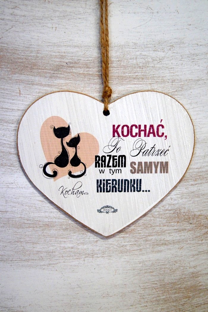 Zawieszka Serce 03 - Kochać to patrzeć razem... - S/03/159