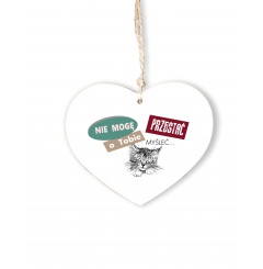 Zawieszka Serce 03 - Nie mogę przestać... - S/03/362