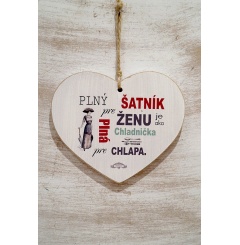 Zawieszka Serce 03 - Plny Satnik Pre...- S/03/243SK