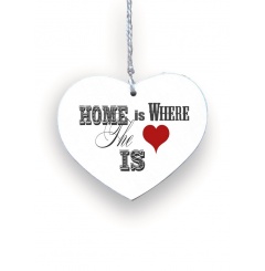 Zawieszka Serce 04 - Home is where... - S/04/11EN