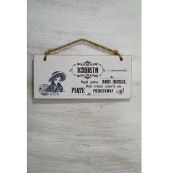 Tabliczka 02 - Kobieta (rzeczownik)...  - TC/02/385