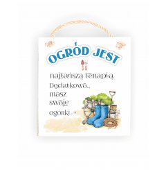 Tabliczka 05 - Ogród jest - TC/05/1458