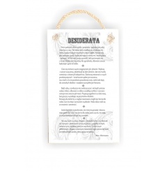 Tabliczka 06 -Desiderata... - TC/06/553