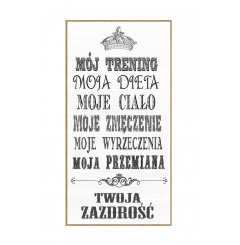 Tabliczka 08 - Mój trening... - TC/08/441